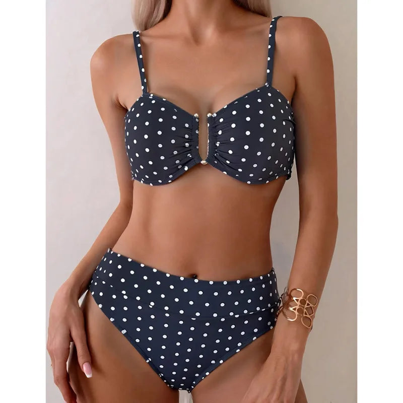 Dot Sexy Bikinis 2026 Womens Brazilian Bikini Set Swim Wear