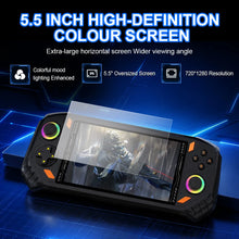 AISLPC RG52 MINI Handheld Game Console 5.5" IPS Screen 2.4G WIFI 22000+Games RK3562 Dual System Portable Handheld Video Player