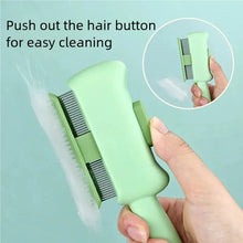 Self-Cleaning One-Button Dog Comb Pet Hair Remover Cat Brush Massage Grooming Combs for Dogs And Pets