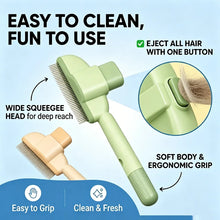 Bestseller Self Cleaning Pet Grooming Brush Dematting Comb Anti Shedding Remove Loose Hair Dog Cat Row Comb Removes