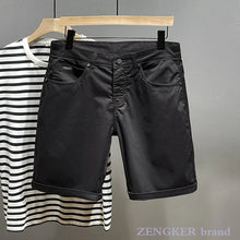 Summer plus size shorts men's loose oversized breeches middle pants thin section stretch men cotton casual shorts 42 44 46