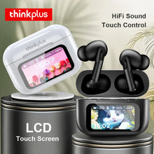 Original Thinkplus TWS Wireless Bluetooth Earphones Noise Canceling Headsets Full Color Touch Screen Headphones Hi-Fi Earbuds