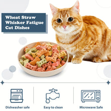 4pcs Cat Bowls, 13.97 Cm Wide Shallow Pet Food & Water Dishes, Plastic Non-Slip Colorful Feeding Plates For Small Cats, Kittens,