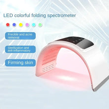 Red Blue Light Beauty Device - Colorful Spectrum Mask, Acne Treatment for Salons, Photon Skin Rejuvenation