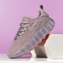 Men Breathable Running Sneaker Platform Walking Shoes Massage Sole Non Slip Lightweight Woman Outdoor Daily Fitness Casual Shoes