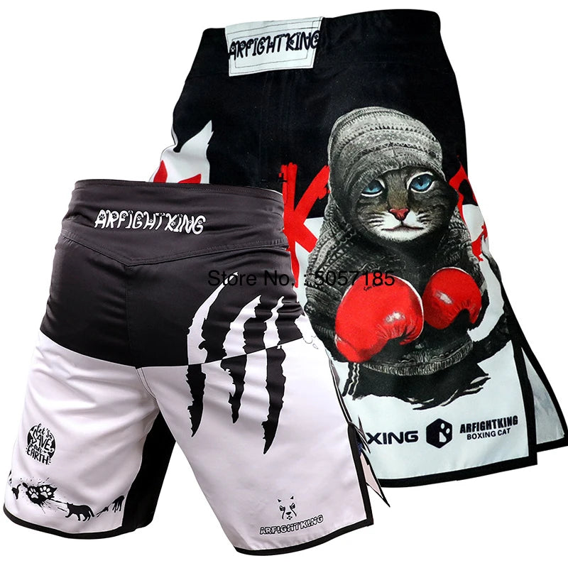MMA Shorts Jiu Jitsu Muay Thai Fight Shorts Martial Arts