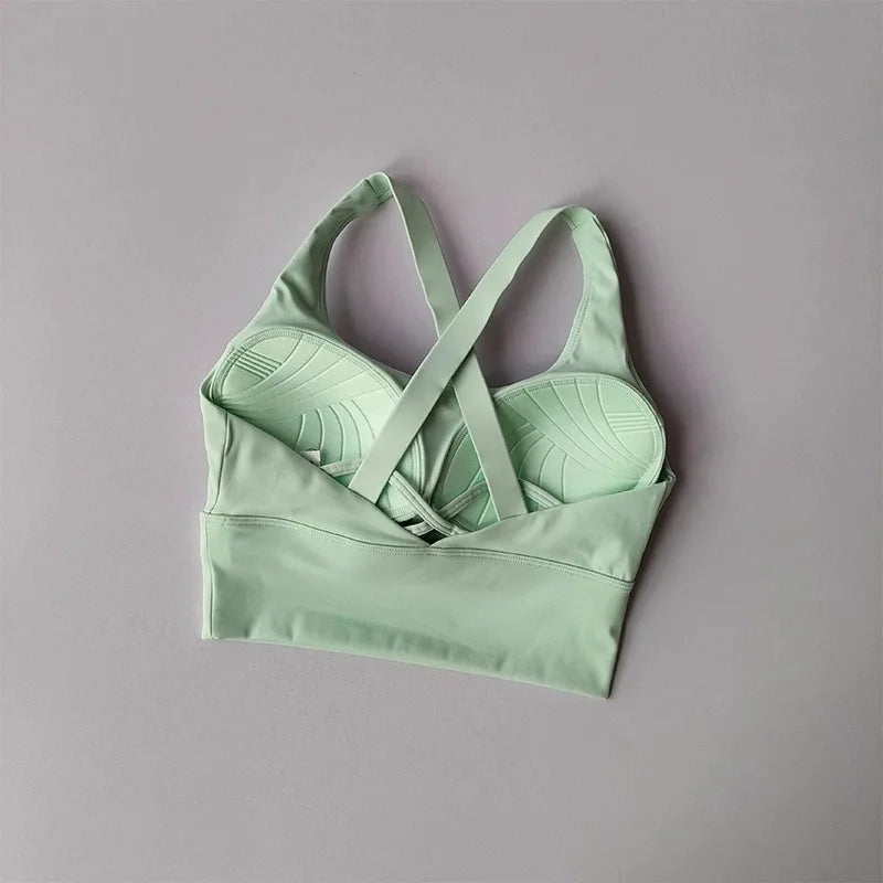 Shockproof High Impact Breathable Sports Bra For Women