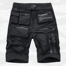 Multi-pocket Tactical Function Cargo Shorts Summer Mens Clothing Y2K High Street Punk Style Techwear Quick-dry Pants pantalone