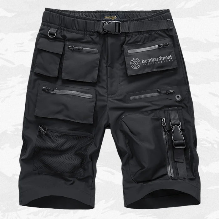Shorts cargo tactiques multipoches pour homme, style Y2K, techwear, punk, streetwear, pantalon d'été à séchage rapide