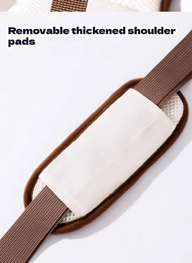 Dog bag out portable breathable multi-functional traction backpack Easy to Clean Backpack Breathable Adjustable cat bag petstrap