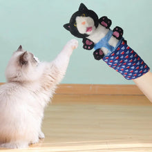 Cats Puppet Wrestler Cat Wrestling Glove Toy Puppet Interactive Hand Puppet with Sturdy Padding for Safe Play Cat and Dog Toys
