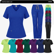 High Quality Beautician Work Suits Health Check Nursing Clothes Hospital Scrubs Women Uniform Set Spa Uniforms Nurse Accessories