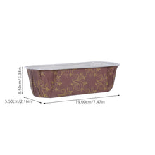 10 Pcs Cake Cup Baking Pans Loaf Parchment Liners Panettone Paper Mold Toaster Oven Bakeable