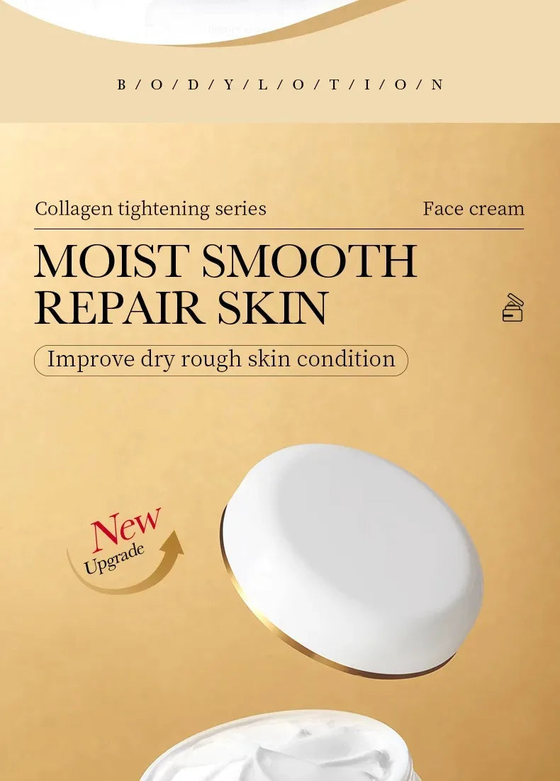 SADOER Collagen Firming Face Cream Skincare Moisturizing Hydrating Beauty Face Creams Faical Cream Beauty Face Skin Care Product