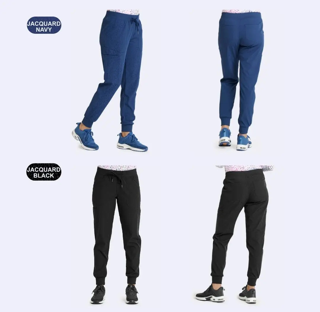 Ava Therese Sheba Jacquard Pant Medical Uniform - 3070 (Inseam length 29“）