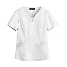 Elastic Quick-dry Medical Work Clothes Tops Dentist Veterinary Work Uniform Unisex Healthcare Nurse Clothing Scrun Women Mens
