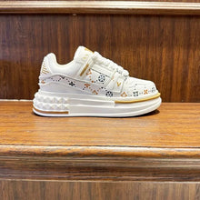Chunky Sneaker Mens Womens Designer Printed Board Shoes Fashion Casual Microfiber Leather Fabric Height Increased Platform Shoes