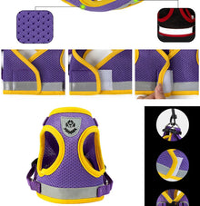 XS/S/M/L/XL Vest Harness Leash Adjustable Vest Strap Puppy Cat Chest Strap Reflective for Small Medium Dogs Cat Harnesses Vest