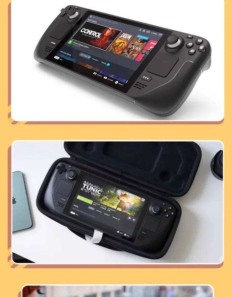 OEM Used Steam Deck Oled Handheld Game Console 512GB/1TB/128GB Wireless BT Multi-Language Support US Plug Type