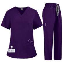 Slim Fit Medical Uniforms Women Scrubs Sets Male Doctors Hospital Nurses Accessories Dental Clinic Spa Salon Workwear Clothes