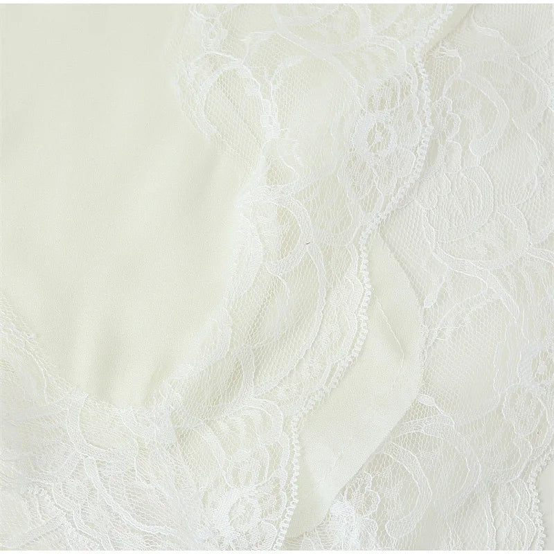 Women Solid Cloak Long Dresses Fashion Stand Neck Lace Sleeveless Ruffle Irregular Hem Dress 2025 New Summer Street Lady Gown