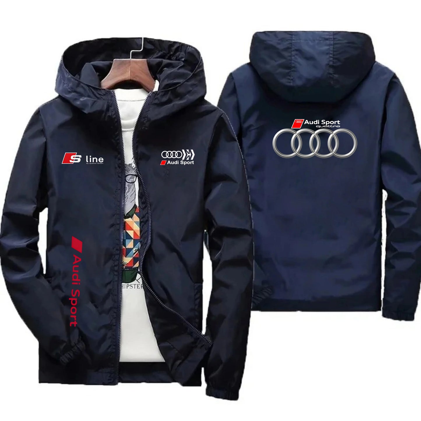 Audi Motorcycle Jacket Men Spring Summer Outdoor Sportswear