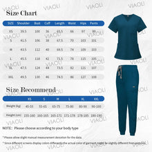 Hospital Surgical Uniform Medical Scrub Set Doctor Nurse Clothes Nursing Accessories Dental Clinic Beauty Salon Workwear Lab Set