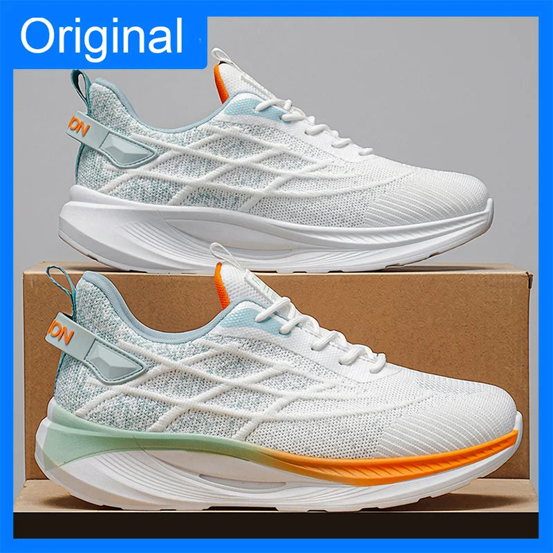 Men Sports Shoes Trendy Mesh Breathable Spring Outdoor Casual Running Shoes 2026 New Comfortable Soft Soled Tennis Shoes for Men