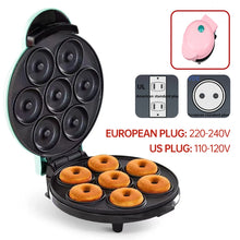 7-hole Donut Machine, Cake Breakfast Machine, European Standard 220V, American Standard 110V Mini Baking Machine