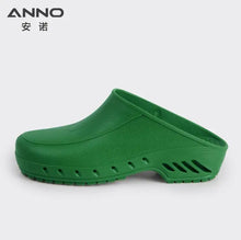 ANNO High Temperature Sterilization Shoes Classic Anti-static Anti Bacteria Clogs Safety Lab Doctor Nurse Slippers for Hospital
