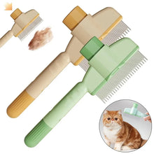 Dog Comb Pet Hair Remover One Button Dogs Brush Self-cleaning Cat Brush Massage Combs for Dog Grooming Brushes for Pet Products