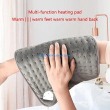 T21C Electric Blanket Throw Heated Blanket Flannel Fast Heating Heating Pad Washable Auto Shut Off Heat Shoulder Wrap