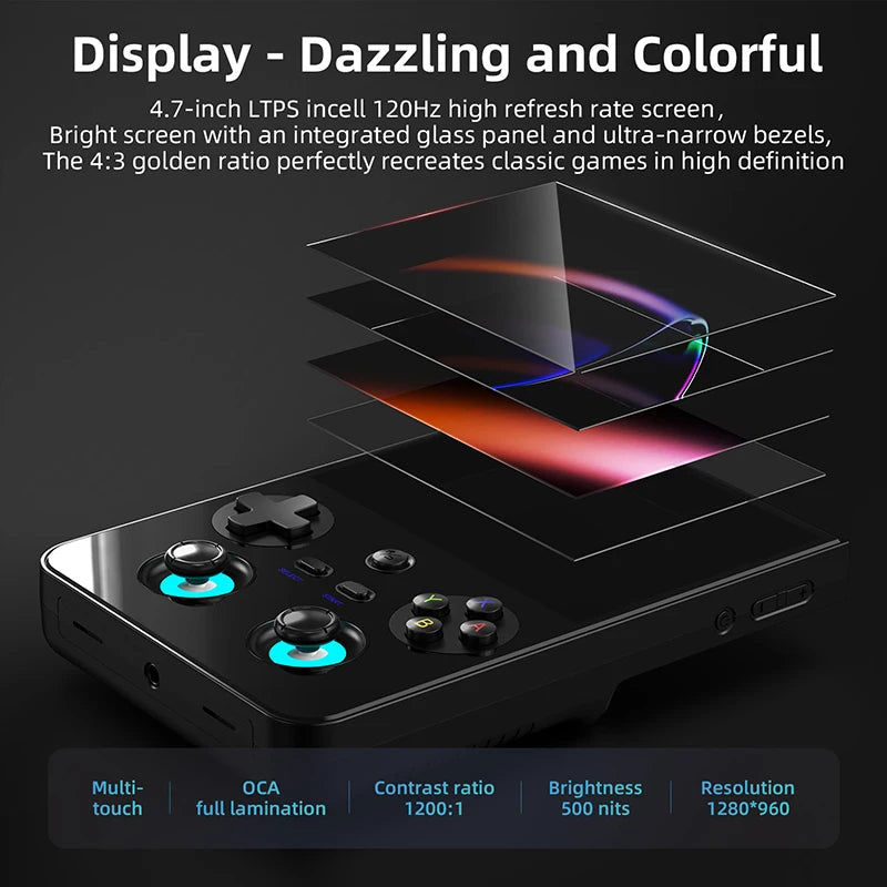 Anbernic RG477V 4.7 Inch Android LTPS Handheld Console