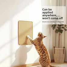 Sturdy Vertical Cat Scratching Pad Beige with Hanging Ball, Space-saving Indoor Anti-scratch Sofa Protector Pet Cat Mat
