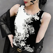Women Clothing Ice Silk Simplicity Sleeveless Plus Size Sexy Tanks All-match Sequined Casual T Shirt Tops Fashion Trend Summer