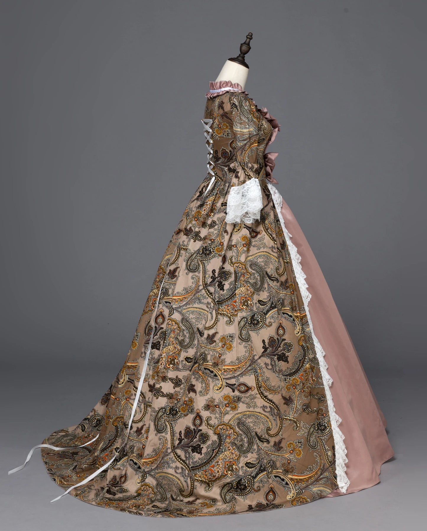 18th Century Women Marie Antoinette Dresses Long Victorian Rococo Gowns Historical Theater Clothing