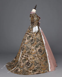 18th Century Women Marie Antoinette Dresses Long Victorian Rococo Gowns Historical Theater Clothing