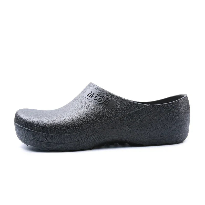 Hotel Kitchen Clogs Non-slip Chef Shoes Casual Flat Work Shoes Breathable Resistant Kitchen Cook Working Shoes Zapatos De Hombre