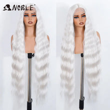 Noble 36 Inch Lace Front Wig Body Wave Ombre Blonde Cosplay