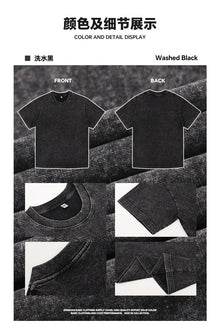 Trendy SATISFY Running MothTech Muscle Round Neck Distressed Pure Cotton Printed Short Sleeve T-Shirt Casual Loose Fit Youth