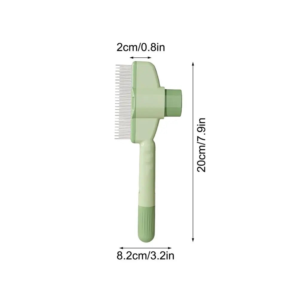 Self-Cleaning One-Button Dog Comb Pet Hair Remover Cat Brush Massage Grooming Combs for Dogs And Pets
