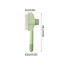 Self-Cleaning One-Button Dog Comb Pet Hair Remover Cat Brush Massage Grooming Combs for Dogs And Pets