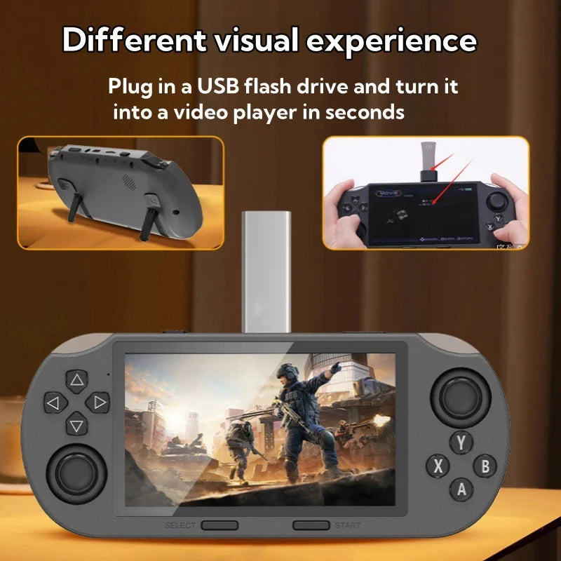 SF3000 Retro Handheld Console Linux 4.5 Inch 3000mAh IPS