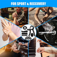 5-60Kg Adjustable Grip Strength Trainer with Finger Exerciser Hand Grip Strengthener for Muscle Building and Injury Recover
