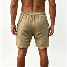 Men Linen Drawstring Waist Shorts Regular Fit Beach Resort Travel Daily Outdoor Vacation Casual Summer Walk Short Pants
