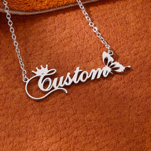 Custom Name Necklaces For Women Men Stainless Steel Customized Pendant Necklace Personalized Neck Chain Jewelry Birthday Gift