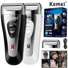 KM9038 Powerful Rechargeable Foil Shaver For Men Razor USB
