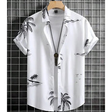 Simple Men'S Shirt 3d Printed Retro Fashion Top Loose Oversized Wear Every Day Casual Short Sleeved Shirt Comfort Men'S Clothing