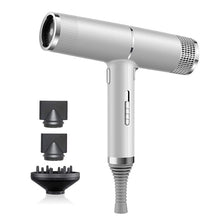 Professional Ionic Blow Dryer Low Noise Hairdryer with Nozzle Powerful Hot and Cold Salon Professional Hair Dryer