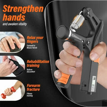 10-120Kg Adjustable Heavy Hand Grip Exercise Strengthener Gripper Finger Expander Arm Wrist Trainers Fitness For Muscle Building